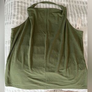 Anthro Olive Green Sleeveless Top